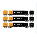 Athearn 7669 HO Thrall High Side Gondola w/Load HZGX #2 (3)
