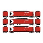 Athearn 7672 HO Thrall High Side Gondola w/Load CPR #2 (3)