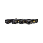 Athearn 33091 HO 40' Offset Coal Hopper w/Load SCL #2 (4)