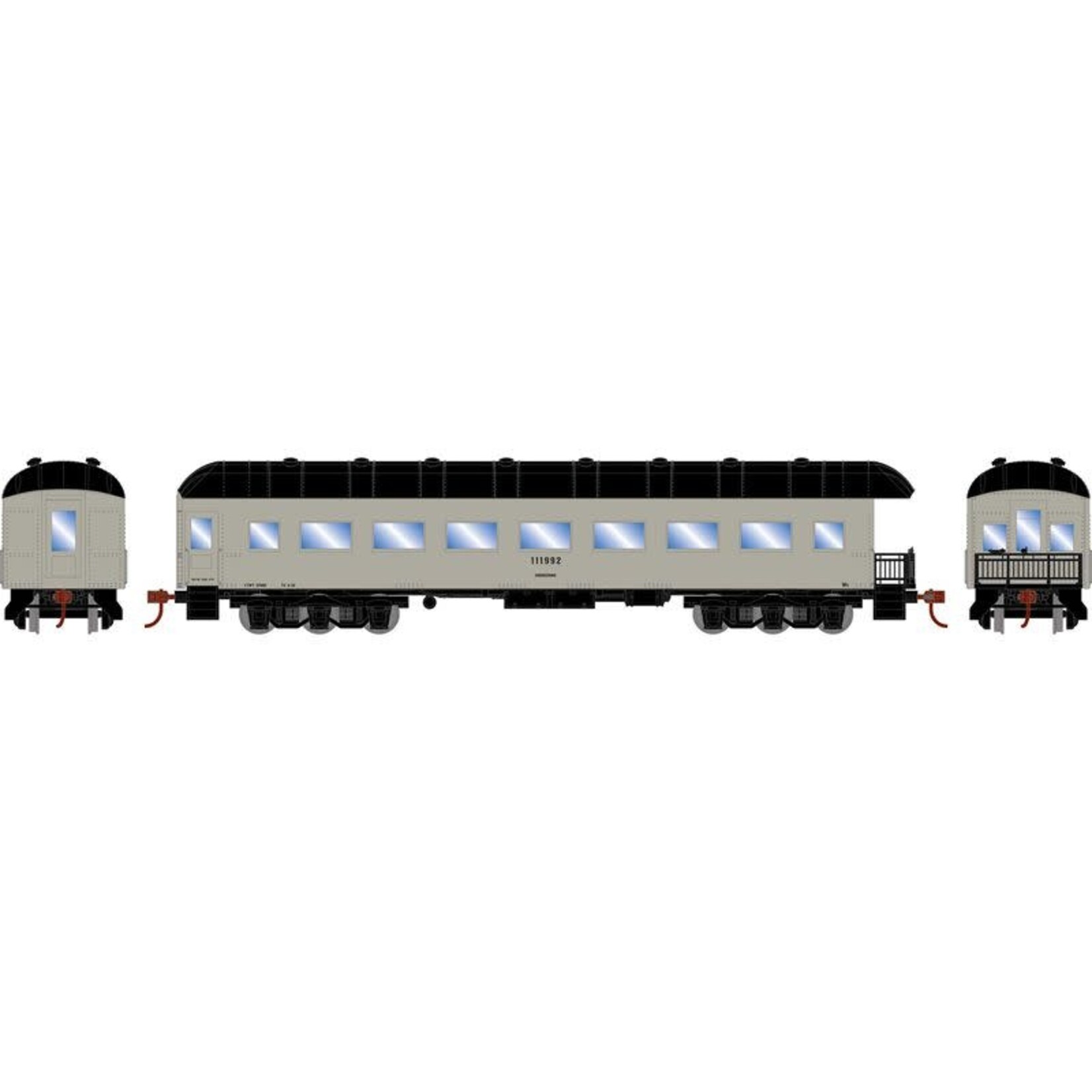 Athearn 86635 HO RTR Arch Roof Observation MOW #111992