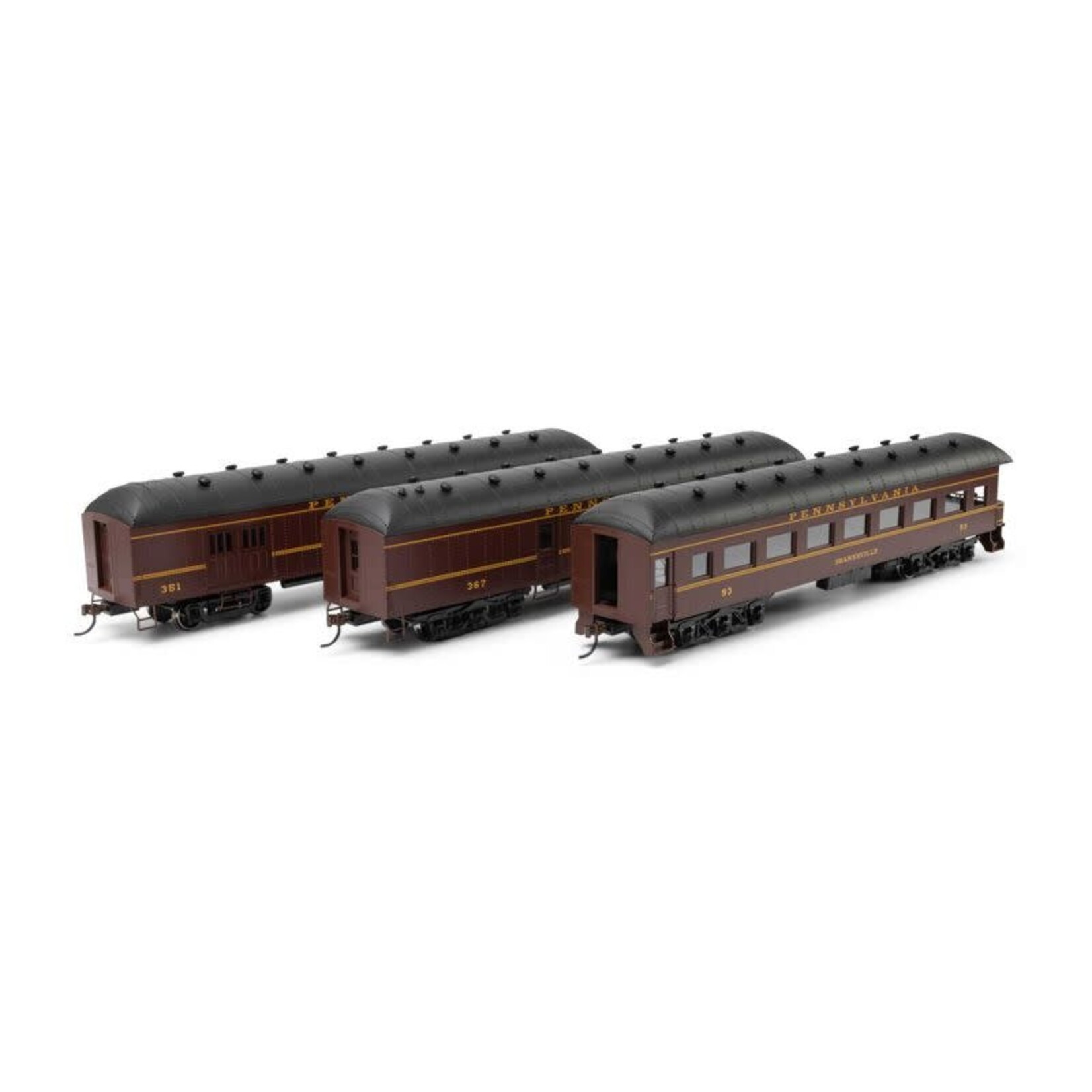 Athearn 73038 HO RTR Arch Roof Set PRR (3)