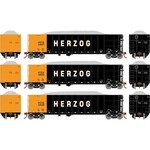 Athearn 7668 HO Thrall High Side Gondola w/Load HZGX #1 (3)