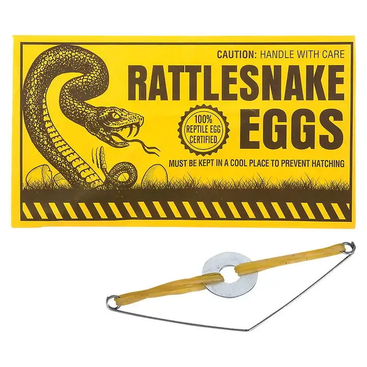 Rattle Snake Egg Envelope Prank