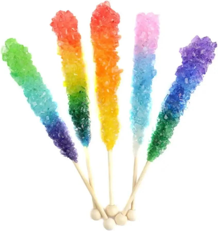 Tie Dye Rock Candy