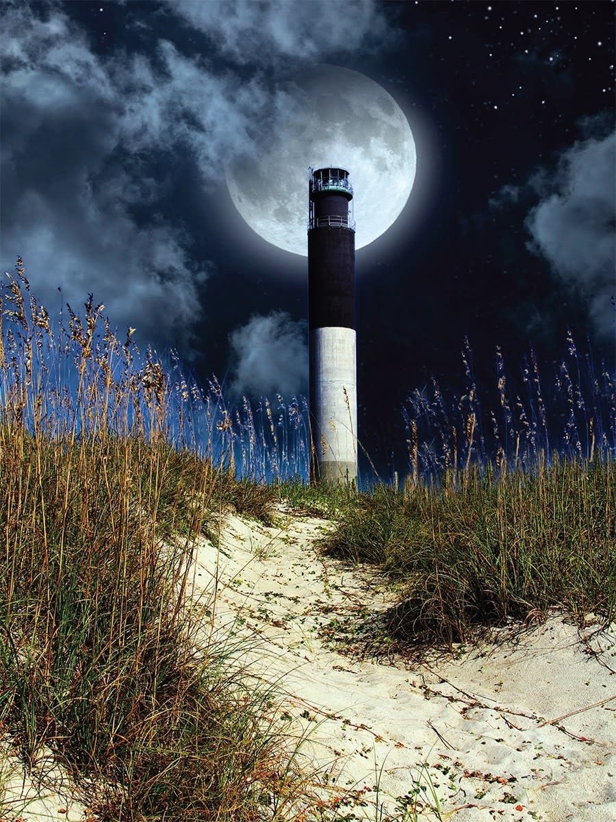 40807 Moon Over Oak Island 550 Piece Puzzle
