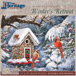 Heritage Puzzle 50579 Winter's Retreat 550 Piece Puzzle