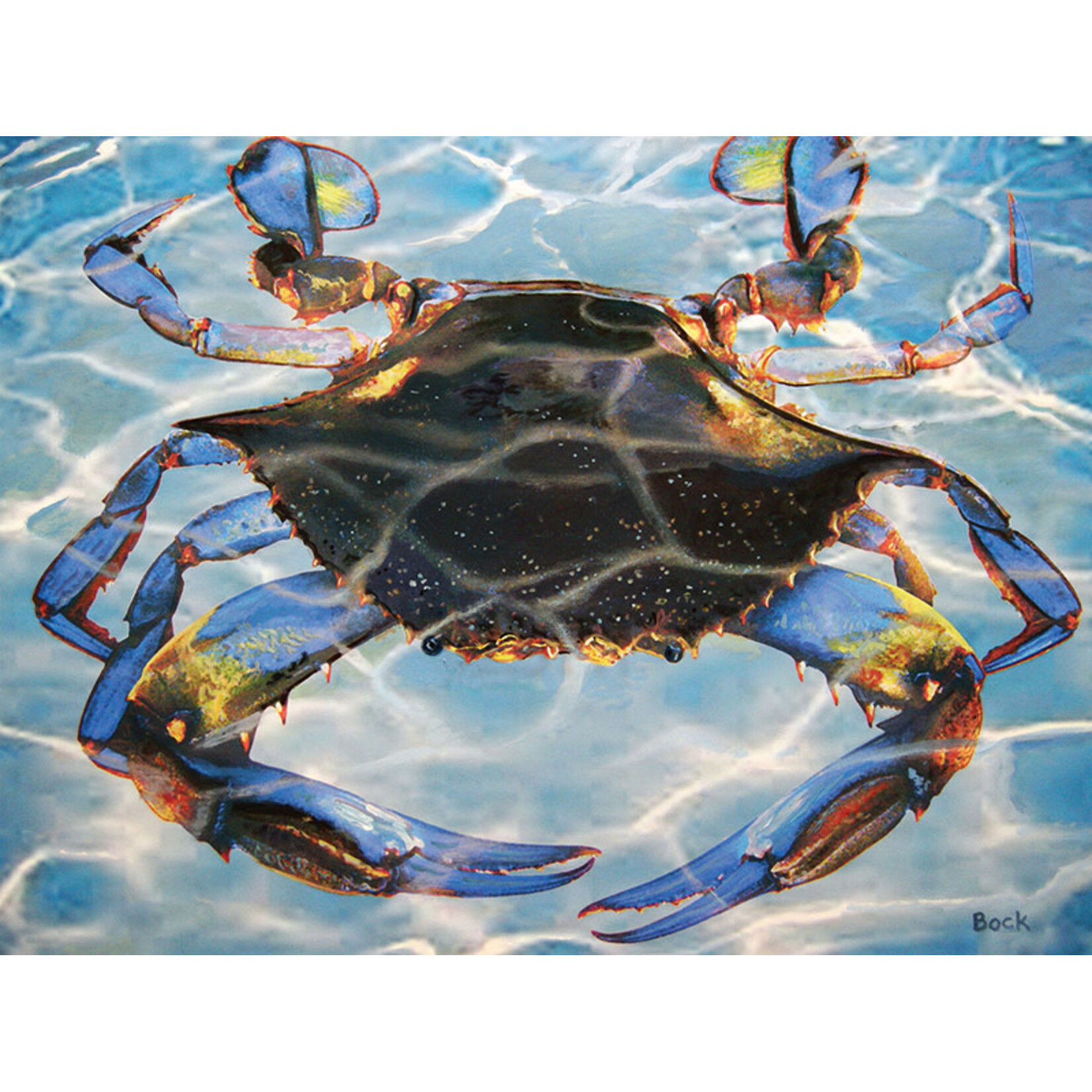 Heritage Puzzle 40511 Blue Crab Bay 550 Piece Puzzle