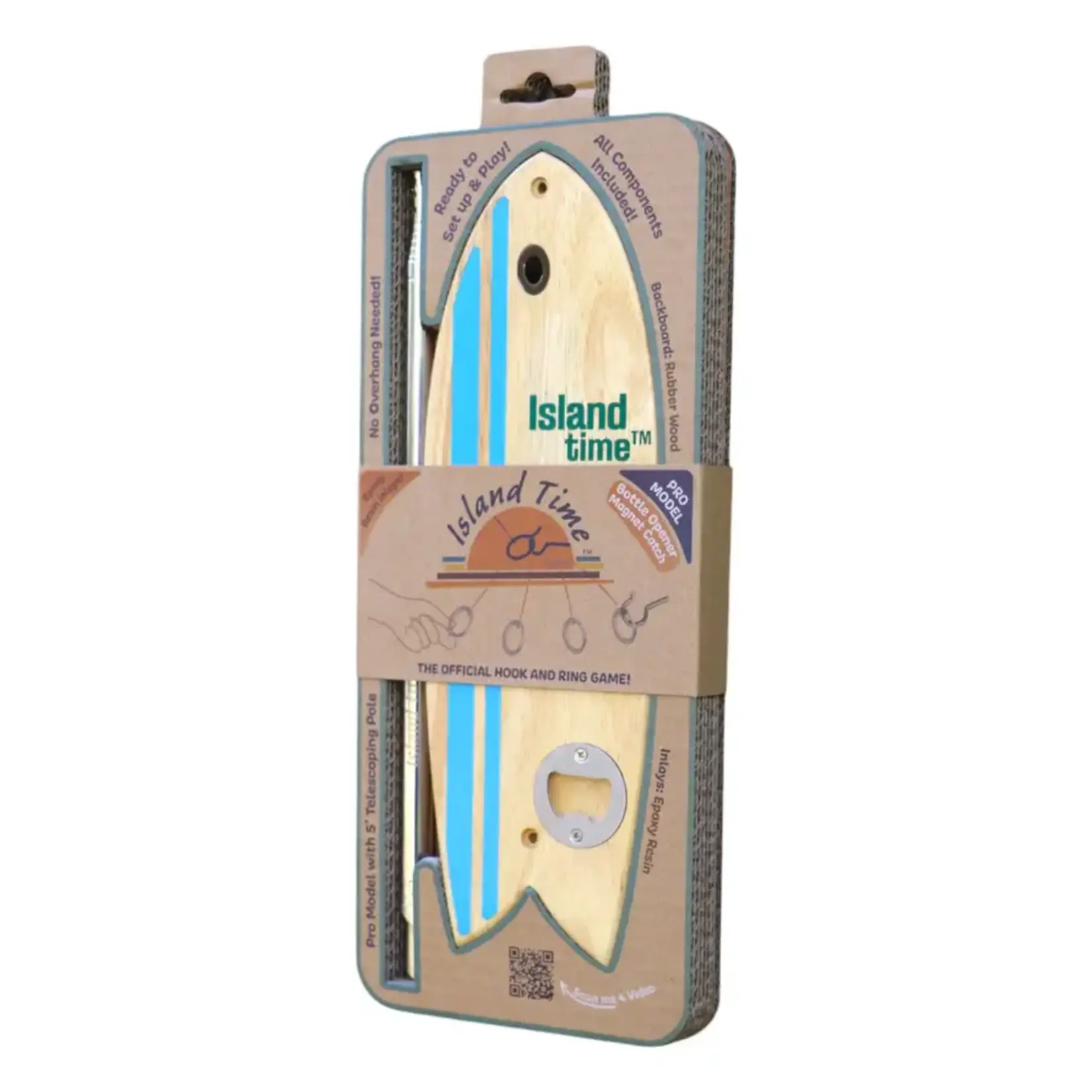 Island Time Bottle Opener Pro Hook and Ring