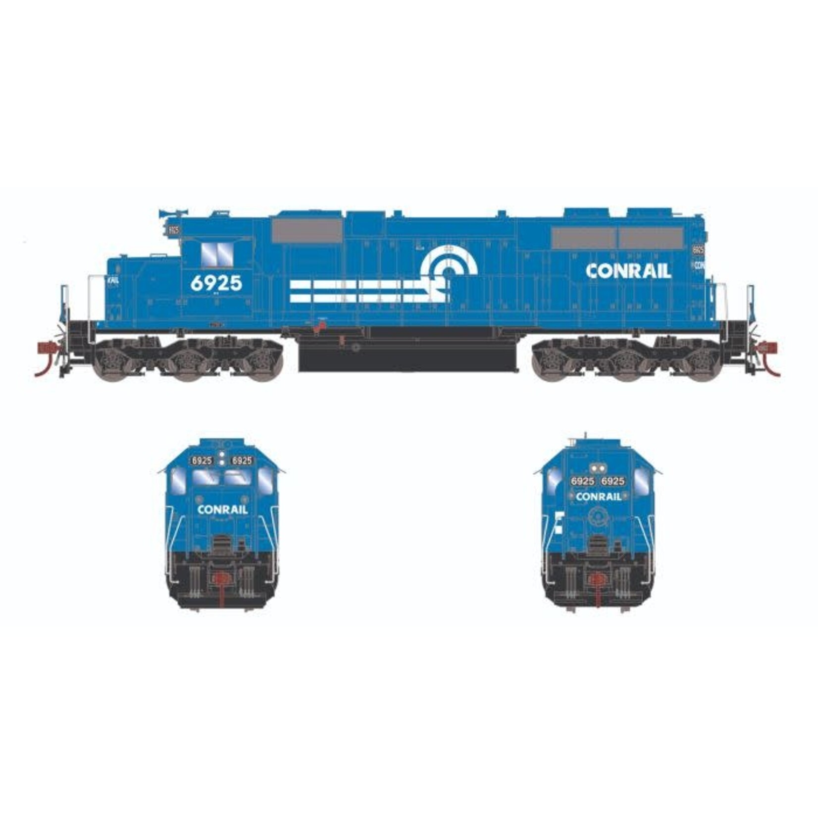 Athearn 1435 SD35 Sound Ready CR #6925