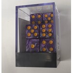 Whimsy Dice 10 Square Acrylic 16mm D6 - Purple Pearl