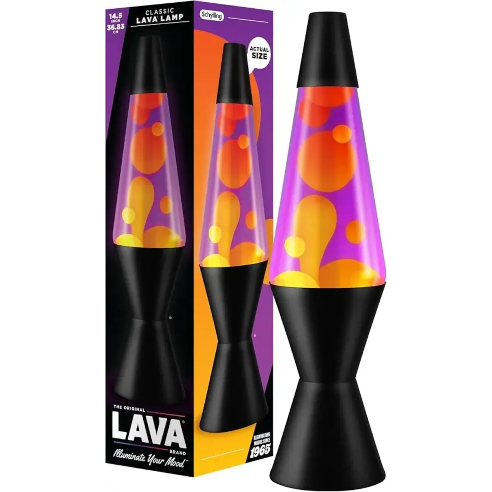 Schylling 2323 14.5" Lava Lamp  Autumn Dusk