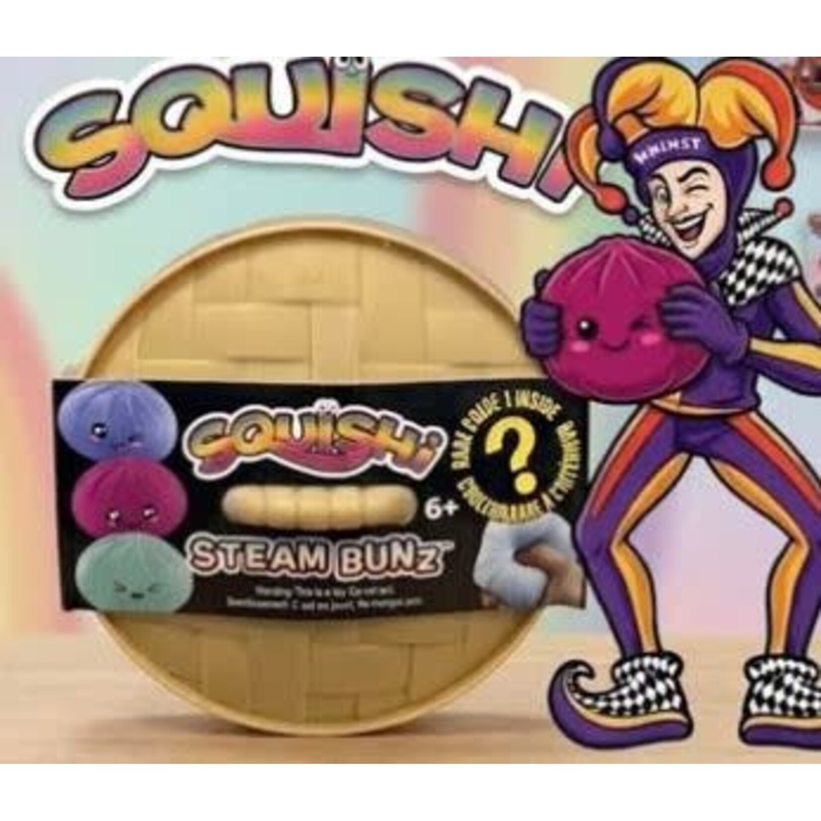 Incredible Group Squishi Steam Bunz