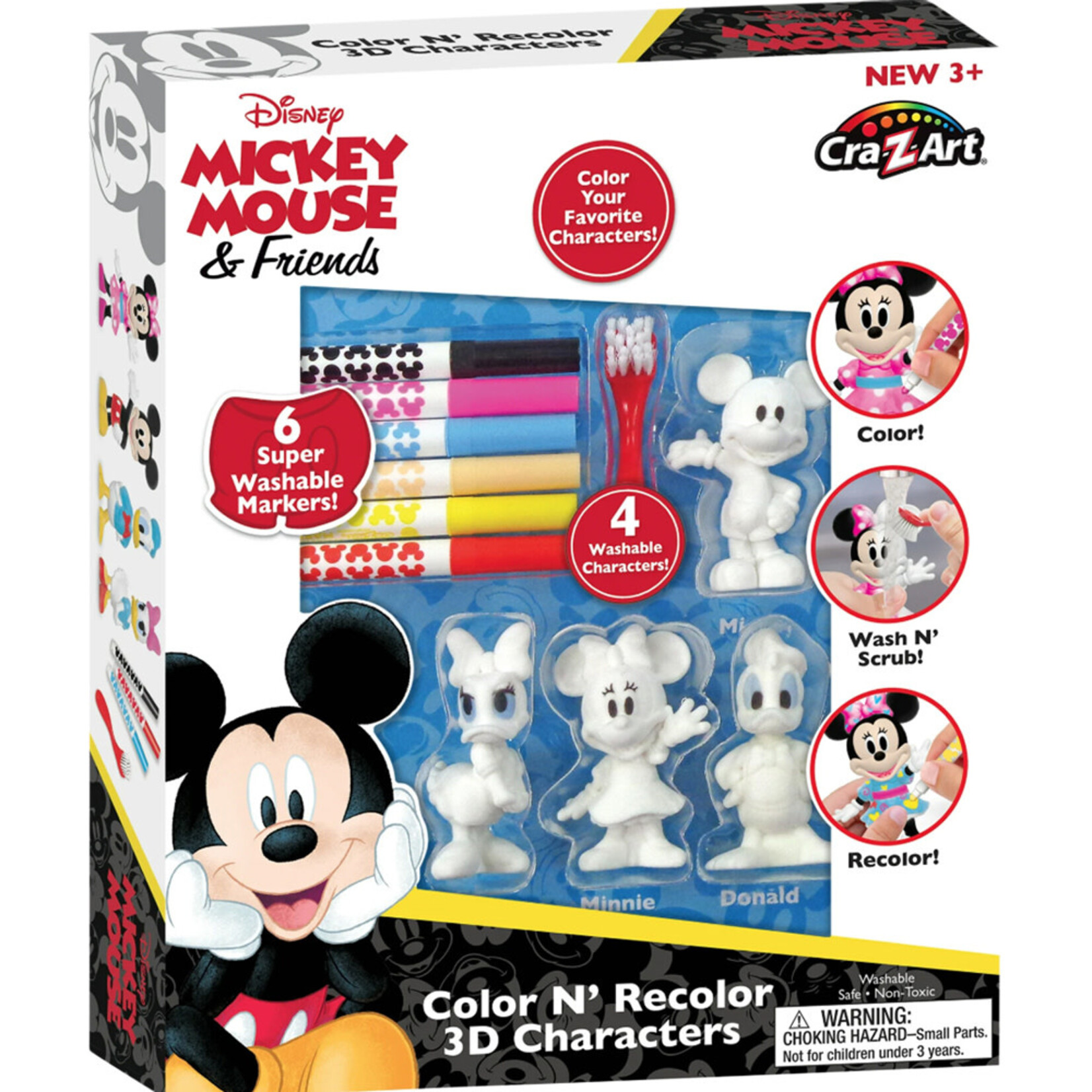 Cra-Z-Art Disney Mickey and Friends Color n' Recolor
