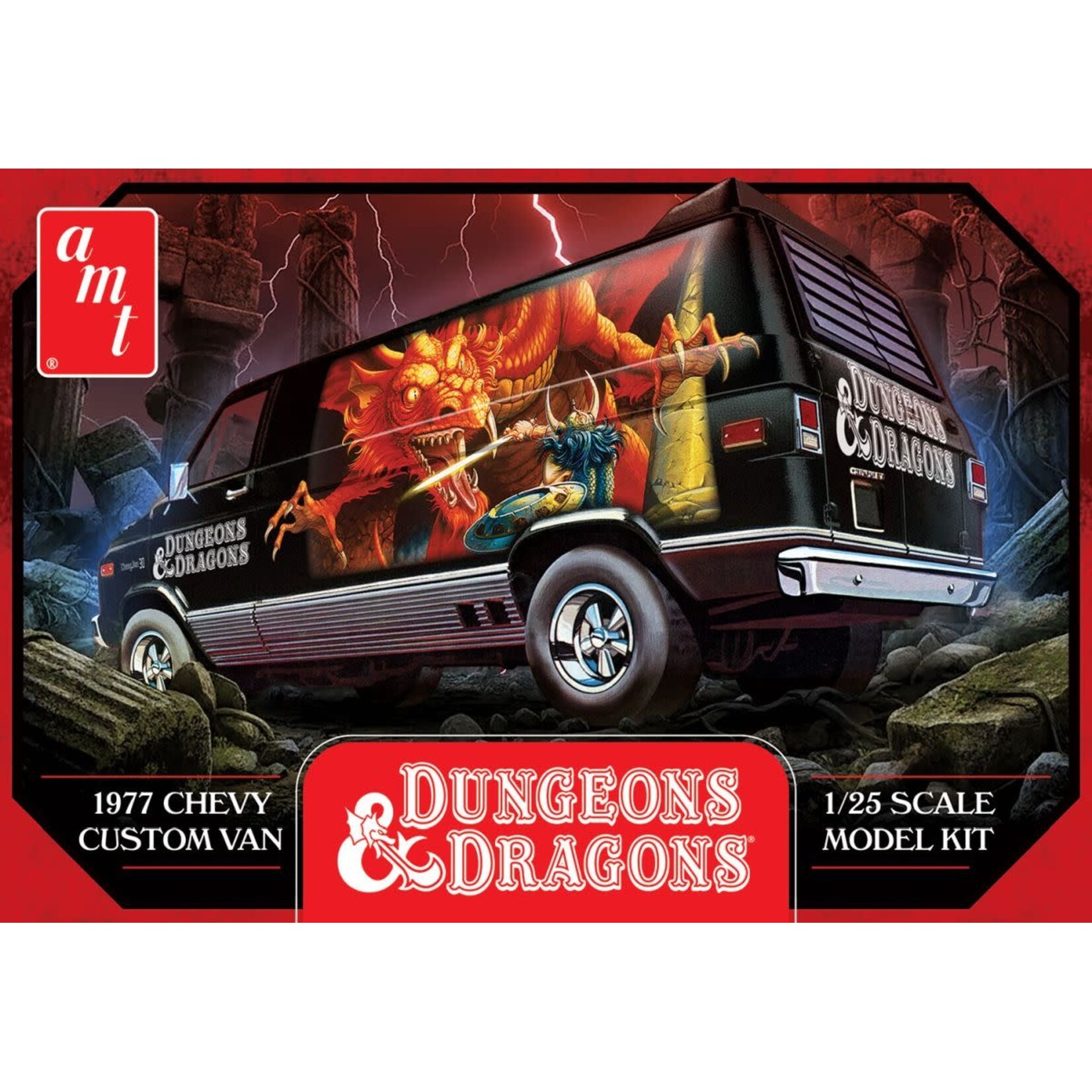 AMT 1568 1974 Chevy Van Dungeons and Dragons Skill 2