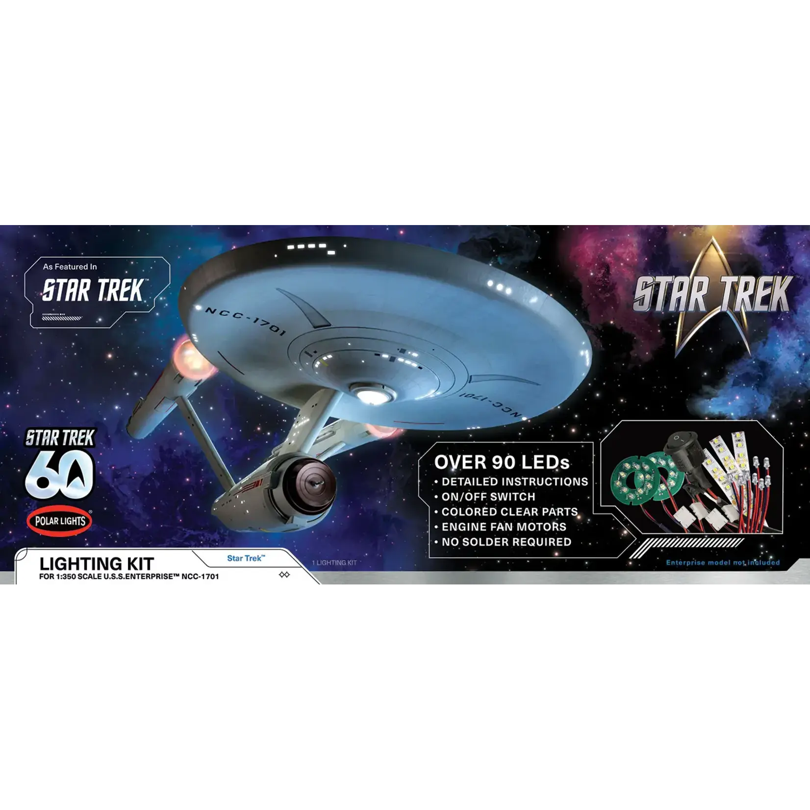Polar Lights 076 Star Trek : The Original 60th Anniversary Lighting Set