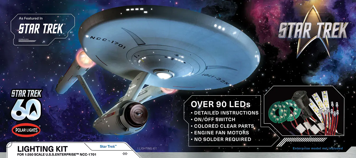 076 Star Trek : The Original 60th Anniversary Lighting Set