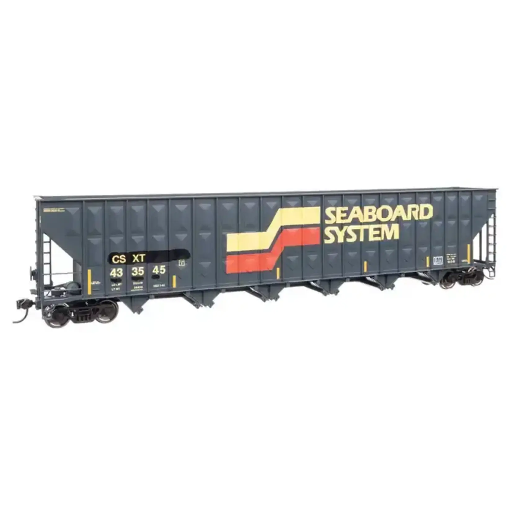 Walthers 91056374 HO Wood Chip Hopper CSXT 433545 - Patched Seaboard