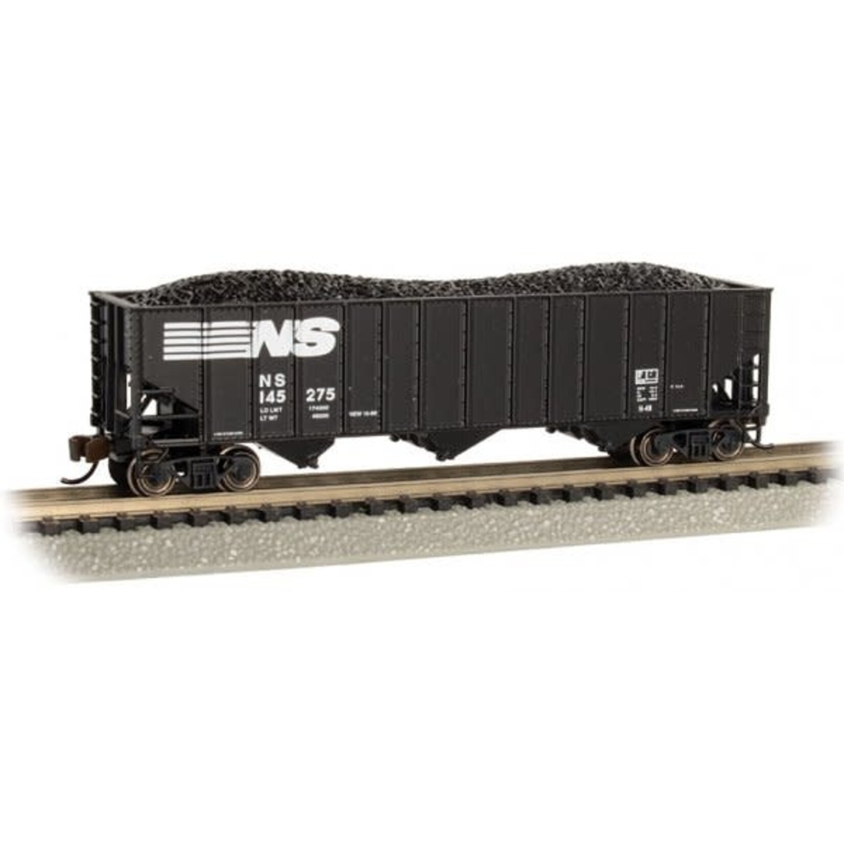 Bachmann 18754 N Steel 3-Bay Hopper Norfolk Southern #145275