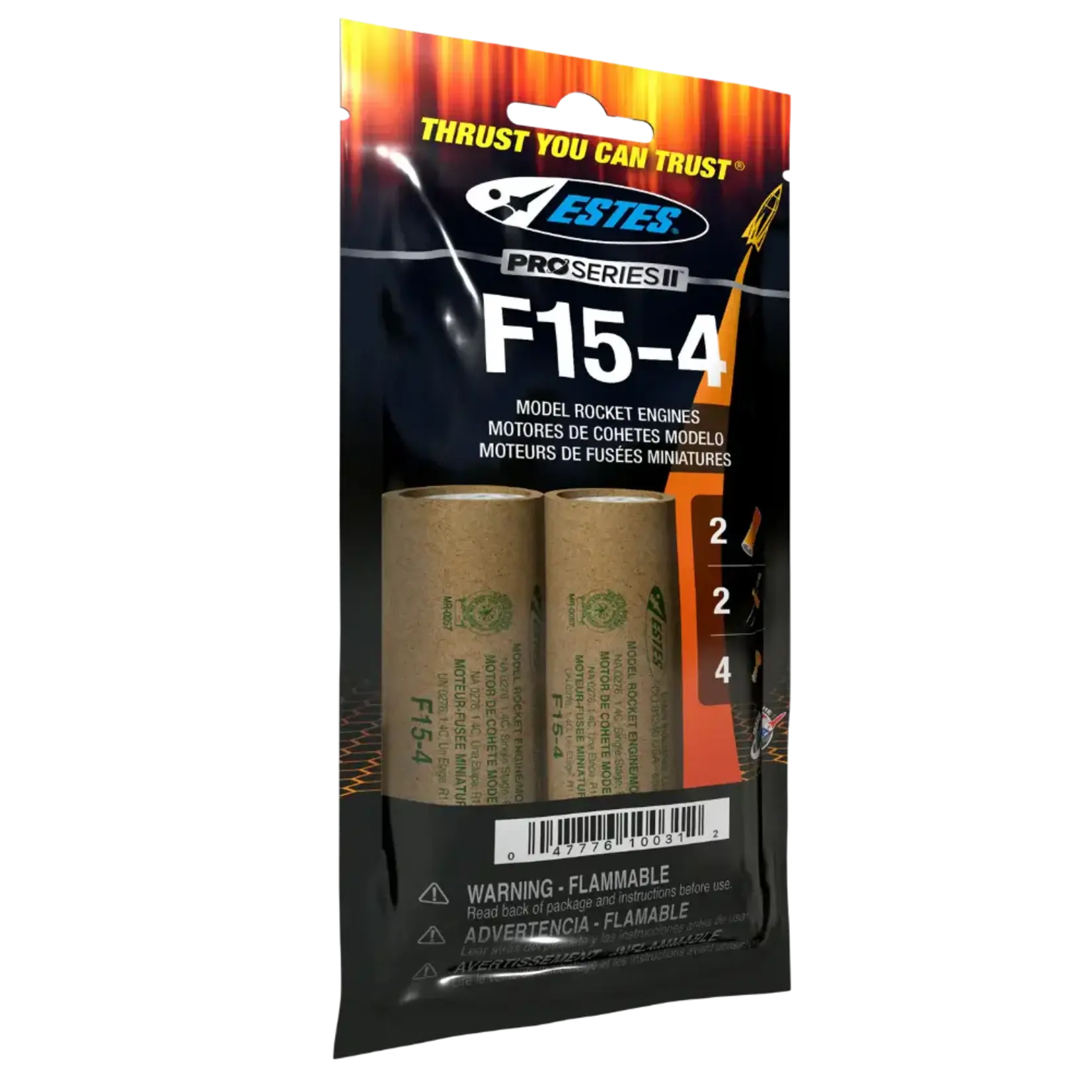 Estes 10031 F15-4 Engines (29mm)