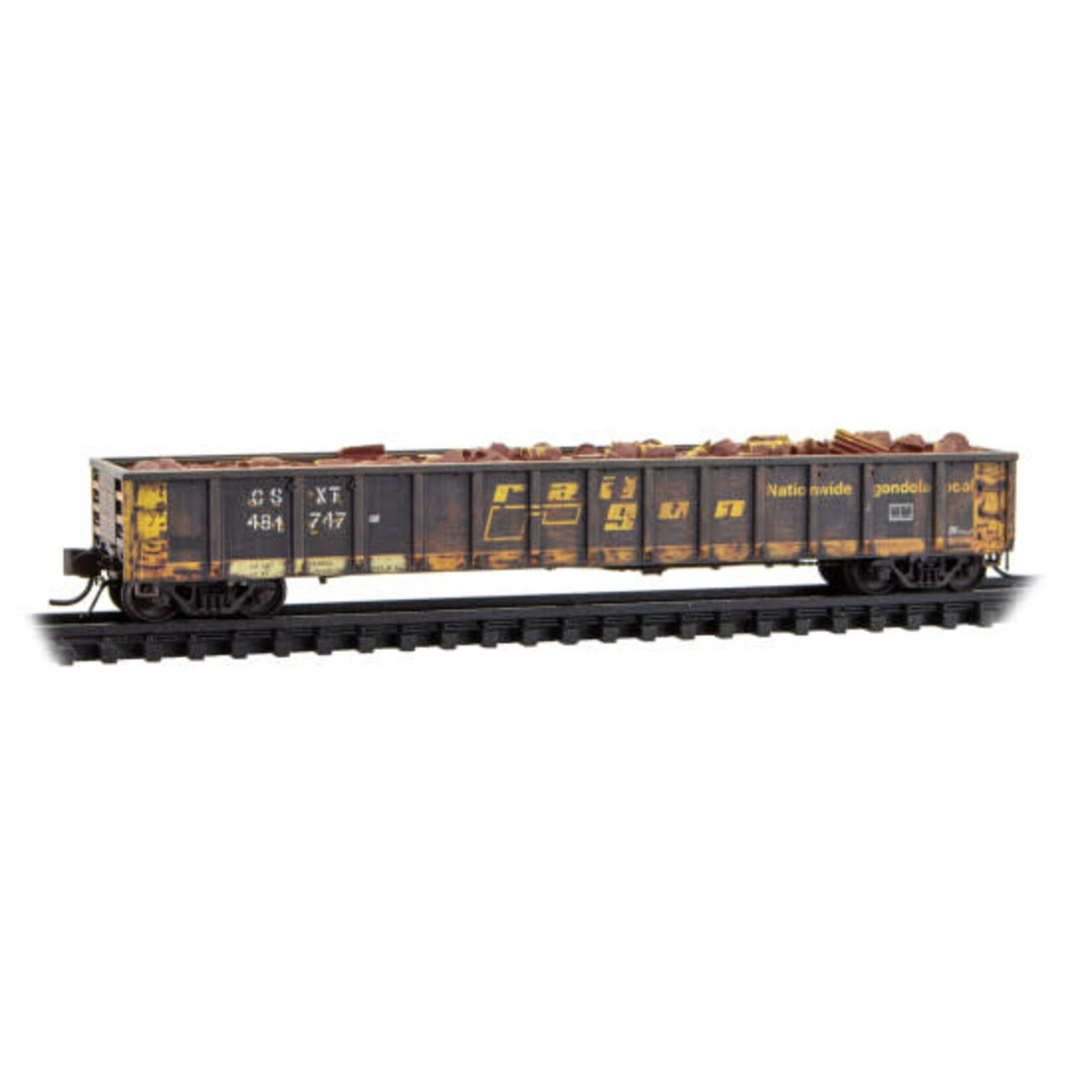 Micro Trains By Atlas 170144050 N 52' Greenville 2494 Mill Gondola Weathered CSX Ex Railgon 481747