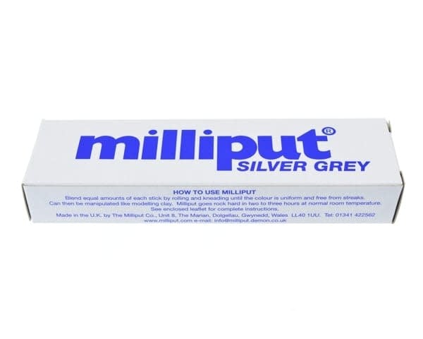96332 Milliput Silver Gray Epoxy Putty