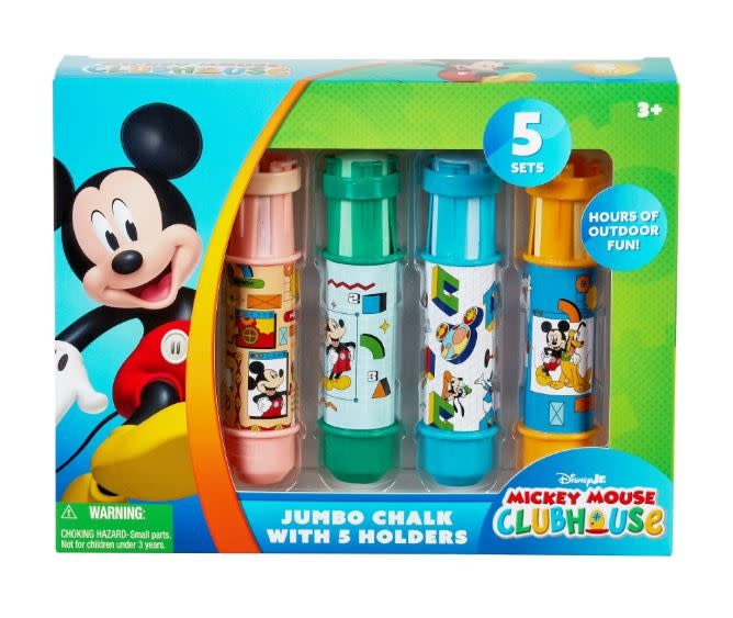 Mickey Mouse Clubhouse Jumbo Sidewalk Chalk Set