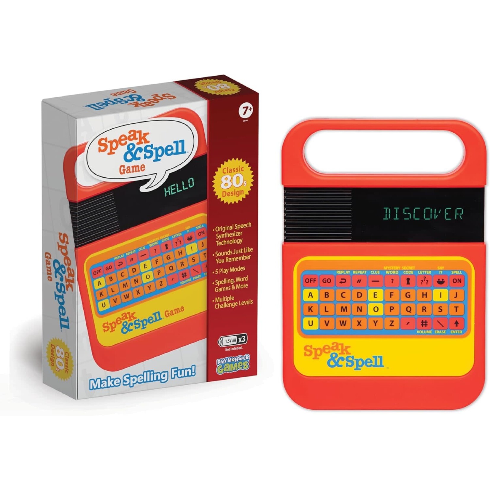 Play Monster Speak & Spell Electronic Game