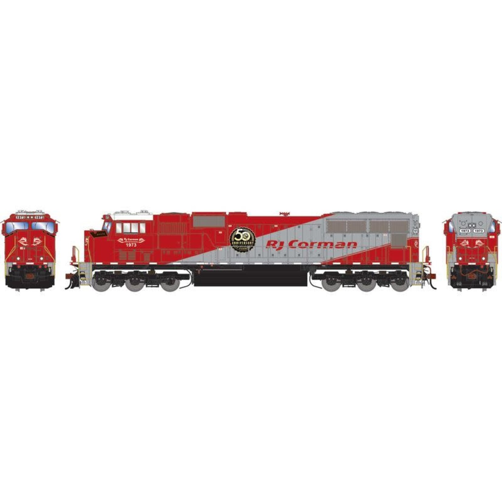Athearn Genesis 1593 HO SD70M Locomotive RJCC 50th Anniversary #1973