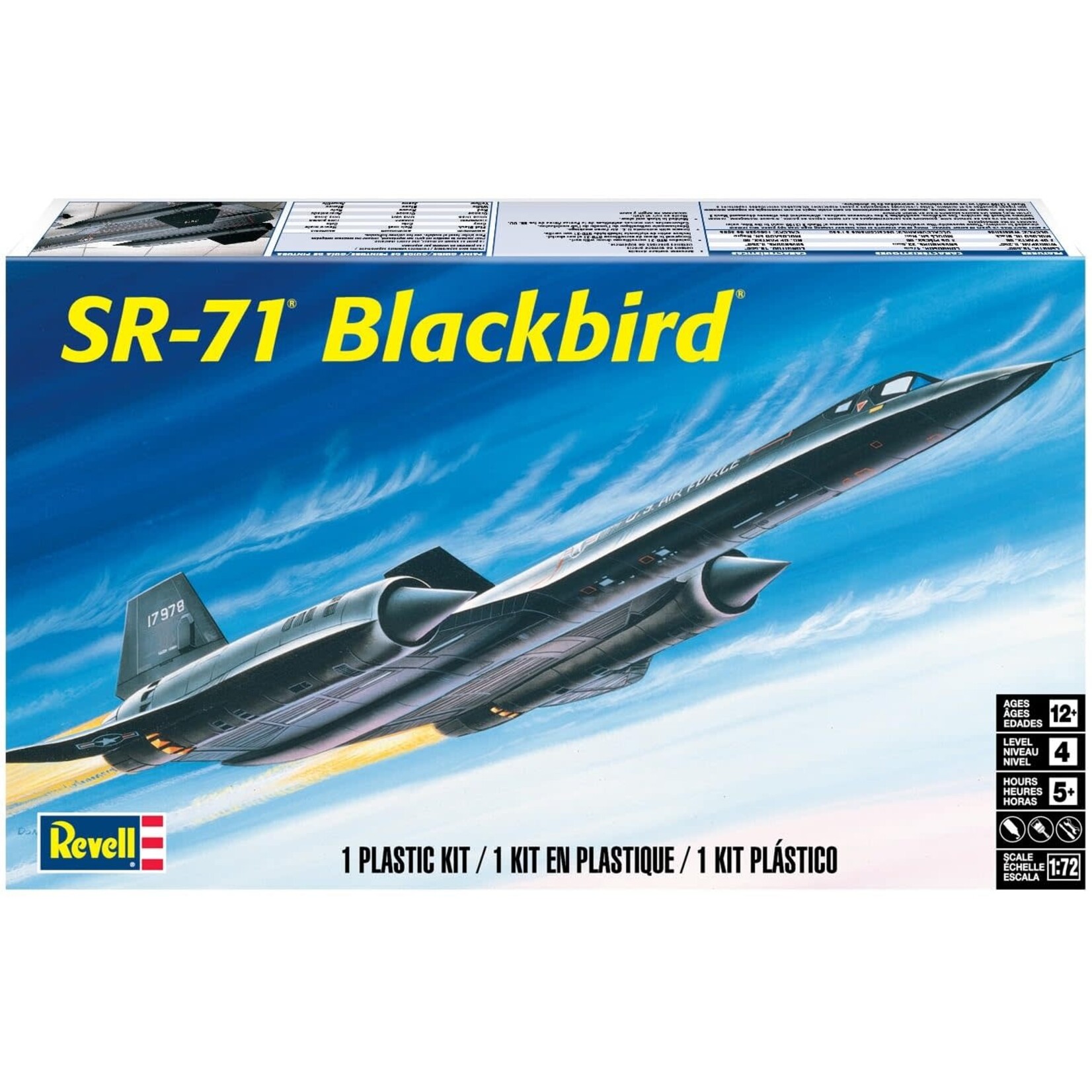 Revell 855810 SR-71A Blackbird 1/72