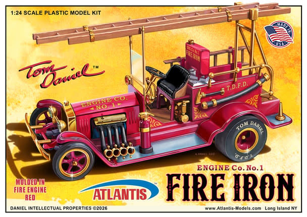 7530 Tom Daniel Fire Iron Old Time