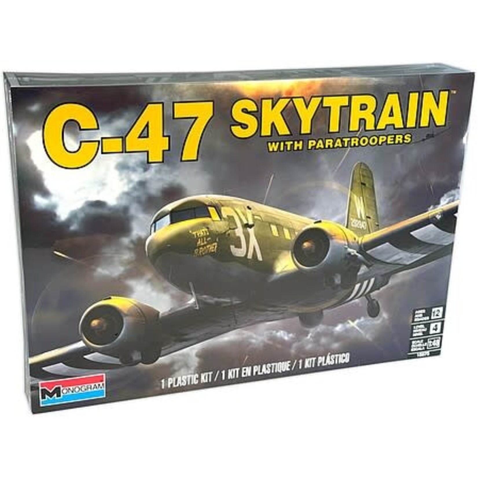 Revell 15875 C-47 Skytrain w/ Paratroopers Skill 4