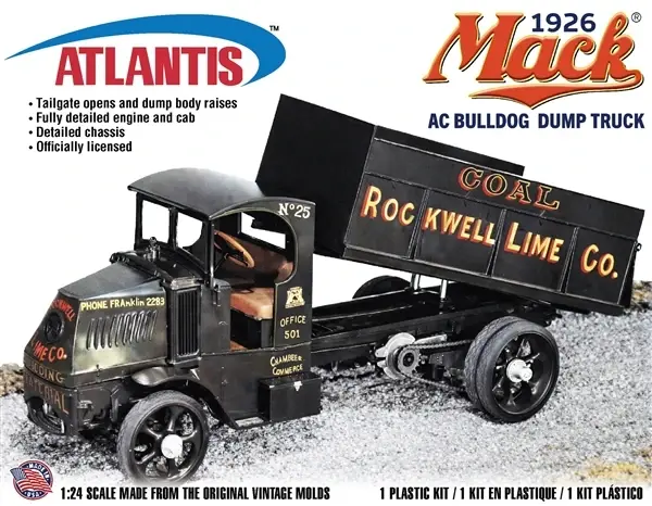 2400 1926 Mack Bulldog Dump Truck
