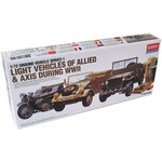 Academy 13416 1/72 Light WWII Vehicles Set