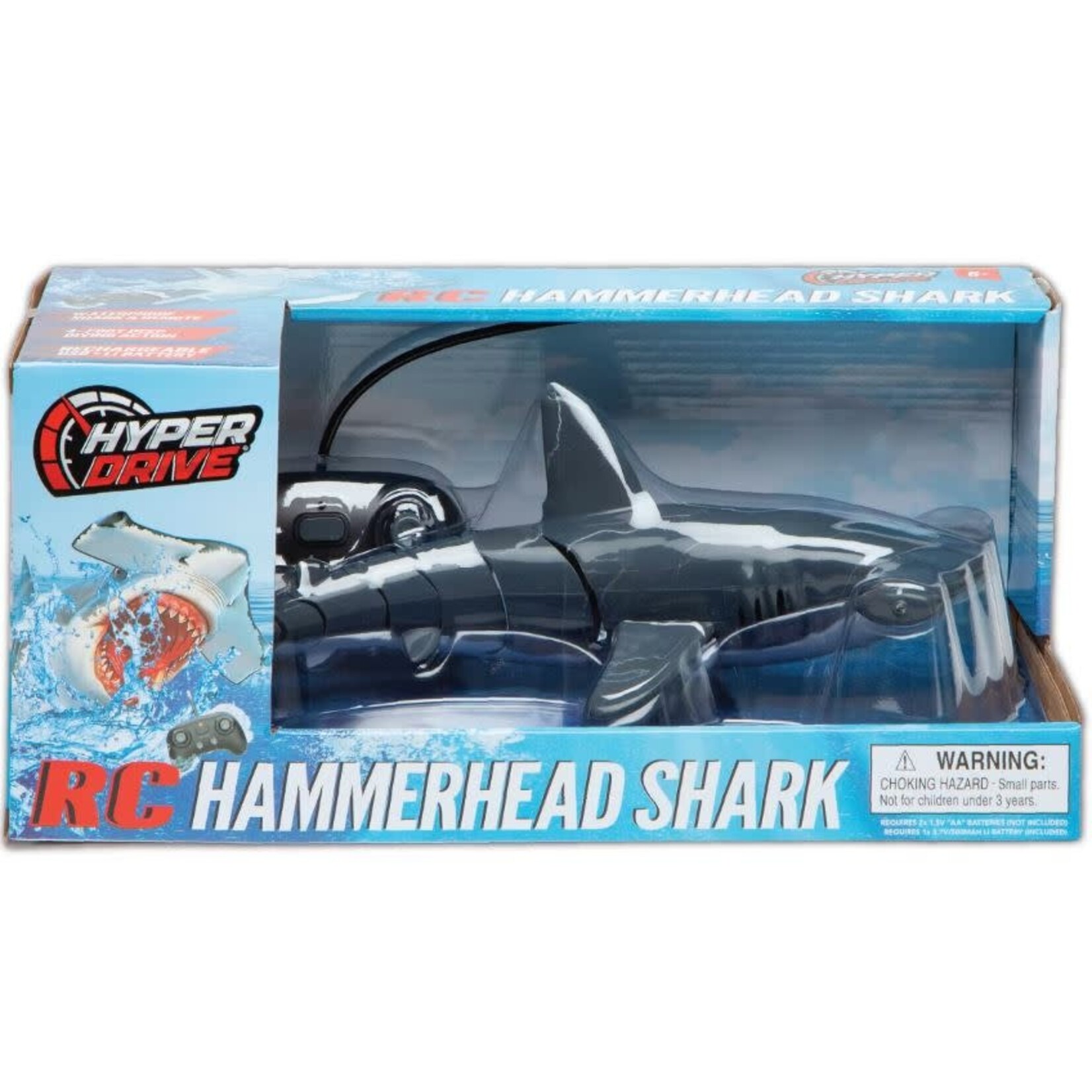 Thin Air Hyper Drive RC Diving Hammerhead Shark 1:12 Scale