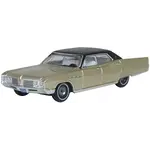 Oxford Diecast 87BE68001 Buick Electra 225 1968 - Ivory Gold Mist / Black