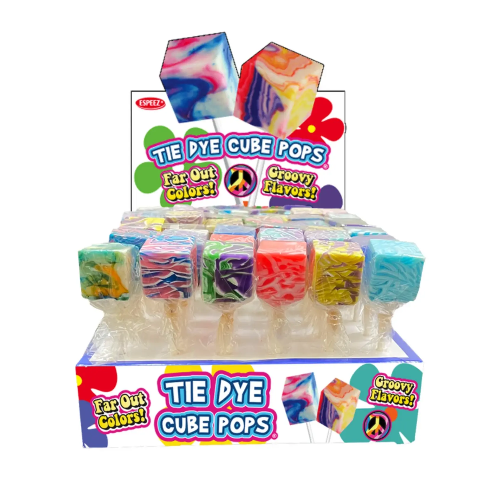 Tie Dye Cube Pop