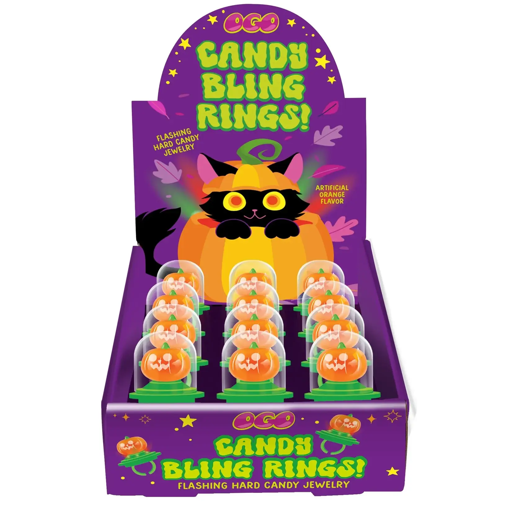 Pumpkin Flashing Bling Ring
