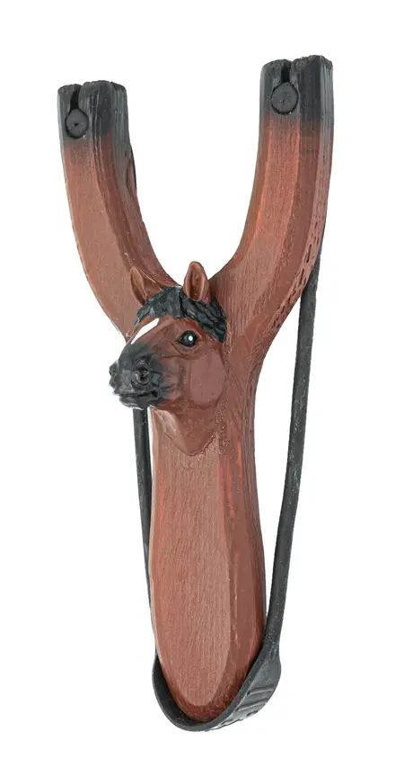 Horse Wooden Animal Slingshot