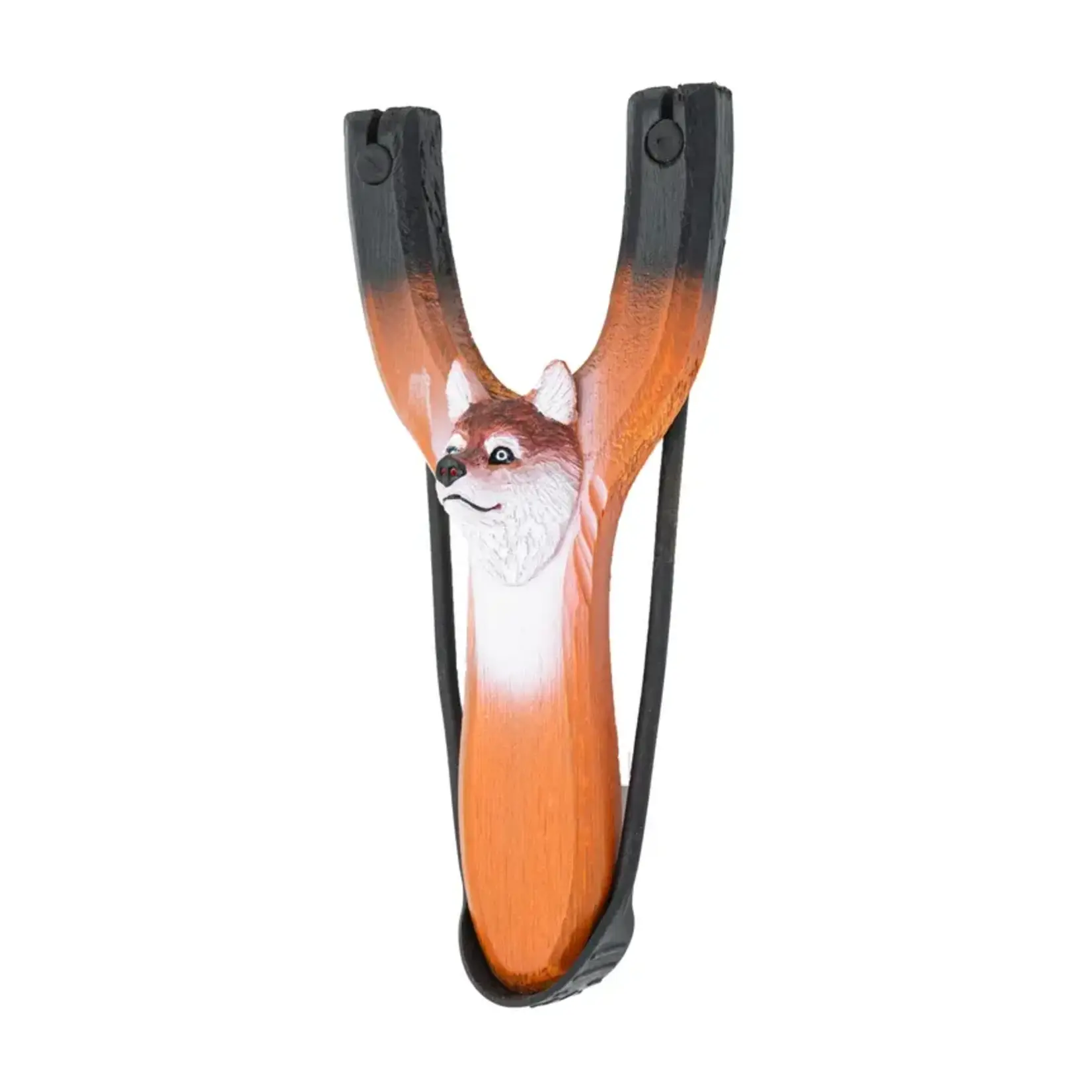 Pawnee Bill's Fox Wooden Animal Slingshot