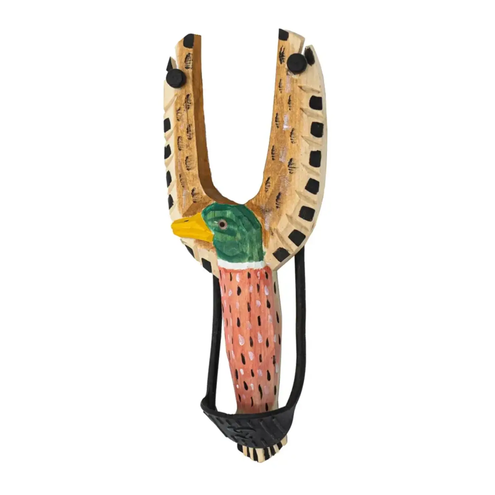 Pawnee Bills Duck Wooden Animal Slingshot