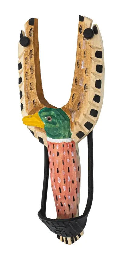 Duck Wooden Animal Slingshot