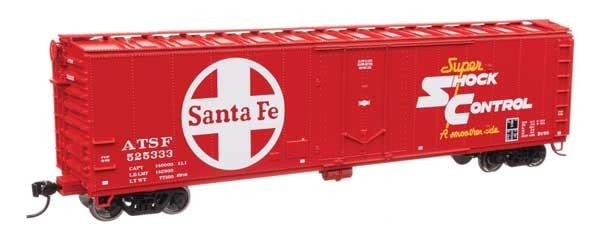 9102847 HO PCF 50' Insulated Boxcar ATSF #525333