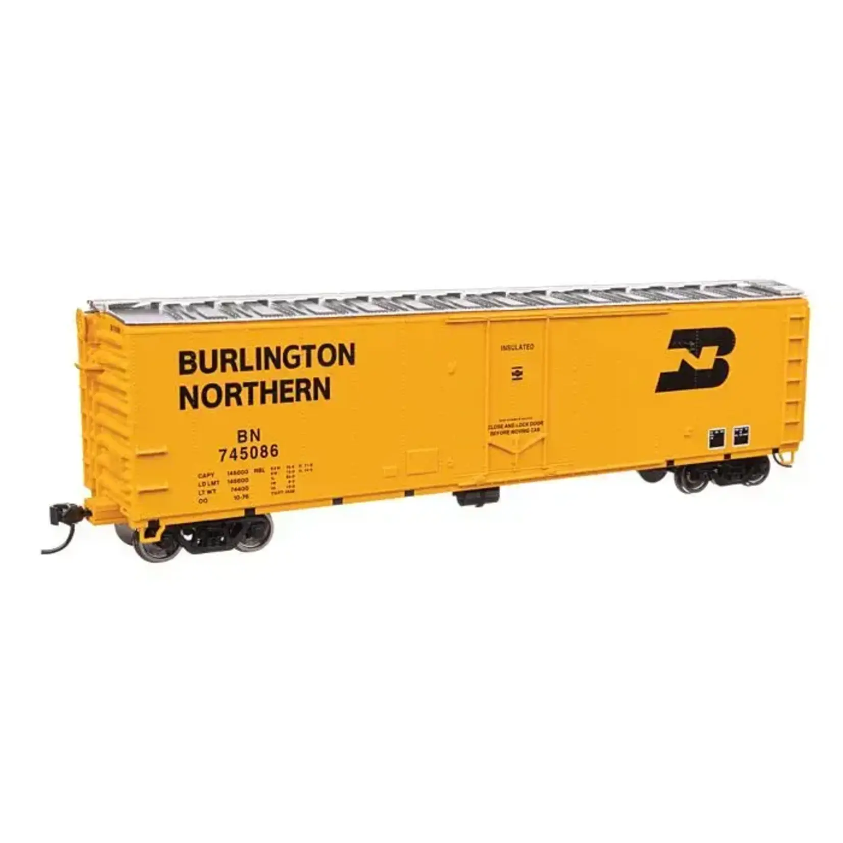 Walthers 9102852 HO PCF 50' Insulated Boxcar BN #745086