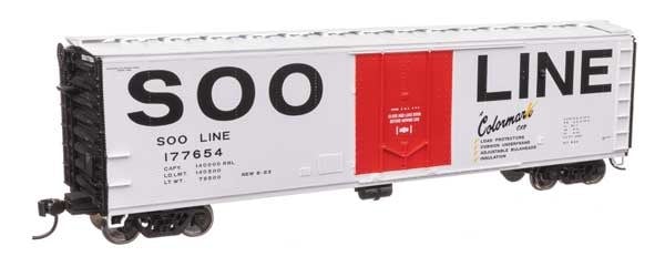 9102867 HO PCF 50' Insulated Boxcar SOO #177654