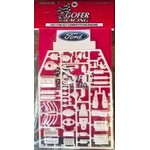 Gofer Racing 51108 Ford Competition Engine Plastic Kit