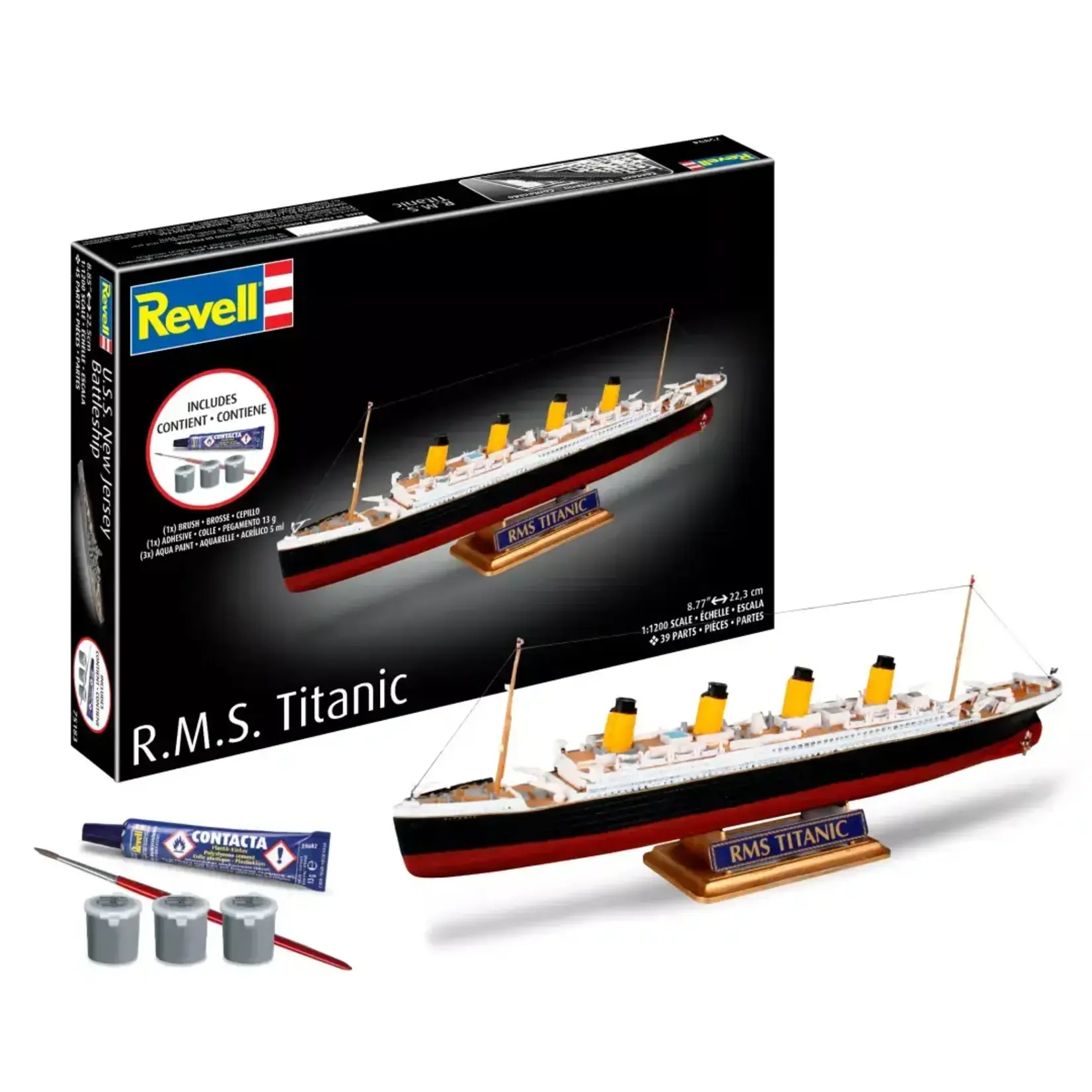 Revell 75804 Starter Kit RMS Titanic Skill 4