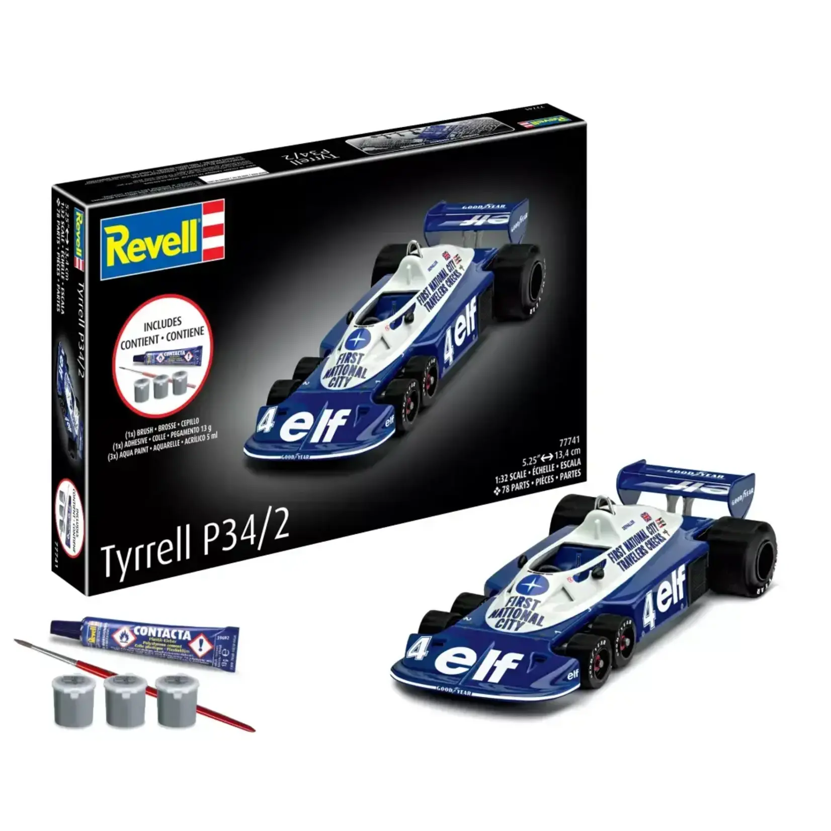 Revell 77741 Starter Kit Tyrell P34/2