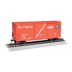 Bachmann 18206 HO Hi Cube Box Car Burlington 19826