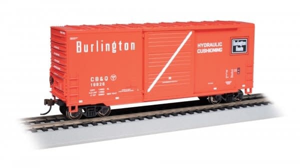 18206 HO Hi Cube Box Car Burlington 19826