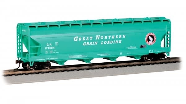 17509 HO 56' Center-Flow Hopper Great Northern #171304 Glacier Green